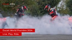 Ducati World Première 2024, episodio 5, video diretta streaming