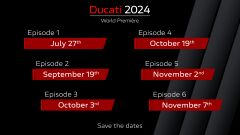 Ducati World Première 2024: le novità svelate negli episodi