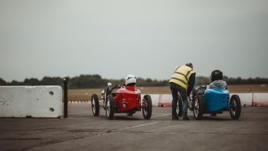 Due Bugatti Baby II pronte a scendere in pista
