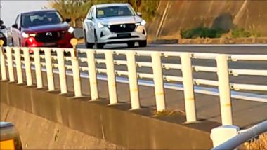 Due Mazda CX-60 2022 impegnate nelle riprese di uno spot - da Youtube@CSK Review Channel
