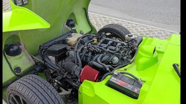 Dutton Phaeton 5: il solido e collaudato motore a quattro cilindri due litri aspirato