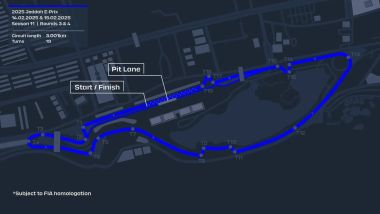 E-Prix Jeddah 2025: la mappa del circuito | Foto: Formula E