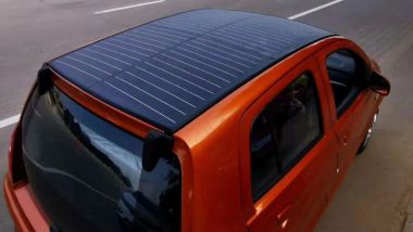 Elettra SUV, quadriciclo di Green Vehicles: il pannello solare sul tetto