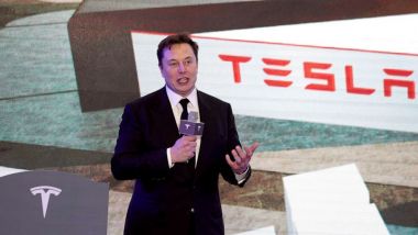 Elon Musk al Battery Day Tesla