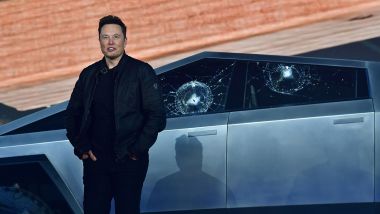 Elon Musk durante la presentazione lo scorso novembre