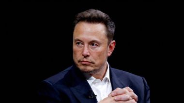Elon Musk: il tycoon statunitense durante una conferenza