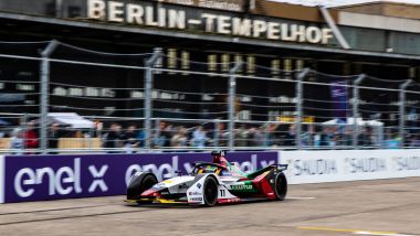 ePrix Berlino 2019, Lucas Di Grassi conduce la gara