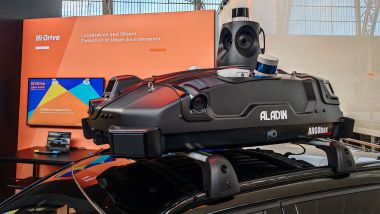 Equipaggiata di tutto punto per ''mappare'' il territorio