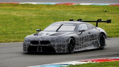 Le prime immagini della BMW M8 GTE 2018 in pista