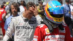 Alonso: "Potrebbe accadermi il contrario di Schumacher"