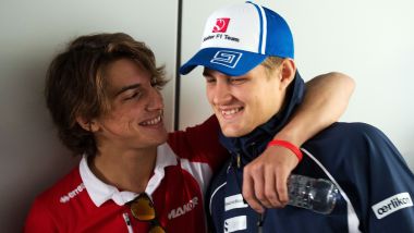 F1 2015: Roberto Merhi (Marussia) e Marcus Ericsson (Sauber)