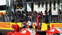 F1 2017, GP Ungheria, qualifiche: Vettel e Raikkonen centrano la terza prima fila Ferrari della stagione
