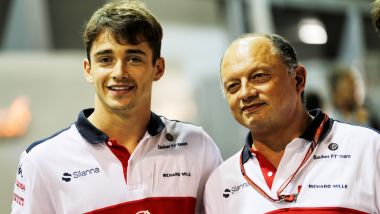 F1 2018: Frederic Vasseur e Charles Leclerc nell'anno del debutto del monegasco in Alfa Romeo Sauber