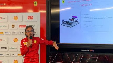 F1 2019, l'ingegnere Laurent Mekies (Ferrari) spiega gli assetti delle monoposto per Monza