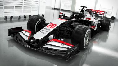 F1 2020: nuova livrea Haas