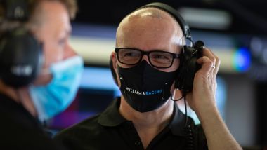 F1 2020, Simon Roberts nel box Williams