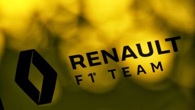 F1 2020, Test Barcellona: il logo del team Renault F1
