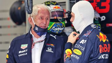 F1 2021: Helmut Marko con Max Verstappen