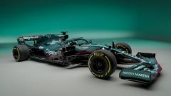 La presentazione dell'Aston Martin F1 AMR21 di Vettel e Stroll