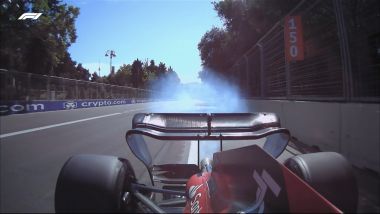 F1 2022, GP Azerbaijan: la rottura sulla Ferrari di Charles Leclerc