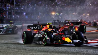 F1 2022, GP Singapore: la partenza