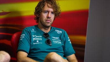 F1 2022, GP Spagna: tutta la delusione del Seb per la finta Red Bull