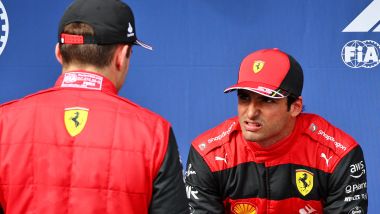 F1 2022, GP Ungheria: Charles Leclerc e Carlos Sainz (Ferrari)