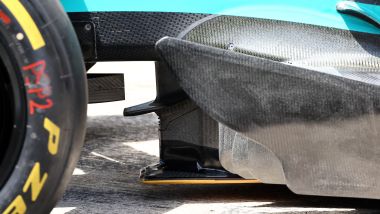 F1 2022: i Bargeboard della Mercedes W13