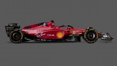 F1 2022, La Ferrari F1-75 di Charles Leclerc e Carlos Sainz