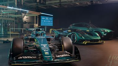 F1 2022: la nuova Aston Martin AMR22