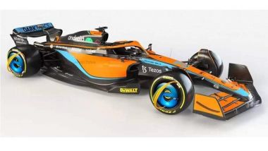 F1 2022: la nuova McLagen sponsorizzata Internet Explorer