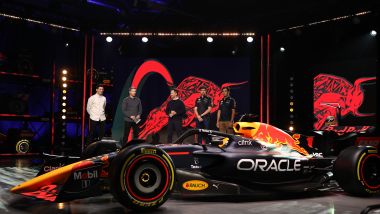 F1 2022: la presentazione della nuova Red Bull RB18 di Max Verstappen e Sergio Perez