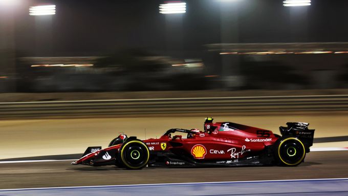 F1 2022, test Bahrain: Carlos Sainz (Ferrari)