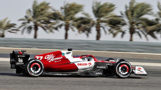 F1 2022, test Bahrain: Valtteri Bottas