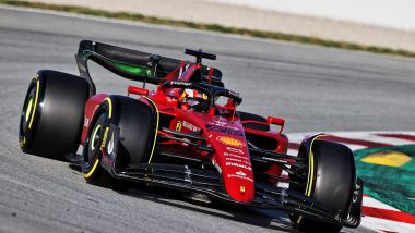 F1 2022, test Barcellona: Carlos Sainz (Ferrari)