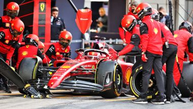 F1 2022, test Barcellona: Charles Leclerc (Ferrari)