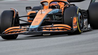 F1 2022, test Barcellona: Daniel Ricciardo (McLaren)