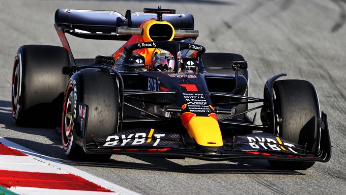 F1 2022, test Barcellona: Max Verstappen (Red Bull)