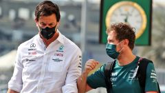 Mercedes: Wolff e la pazza idea Vettel per il dopo Hamilton