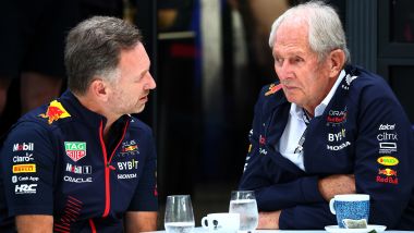 F1 2023: Chirs Horner ed Helmut Marko (Red Bull)