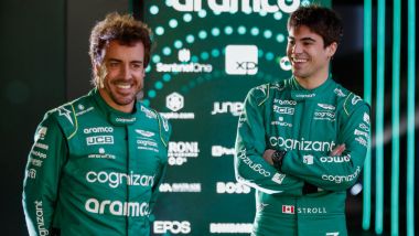 F1 2023, Fernando Alonso e Lance Stroll (Aston Martin)