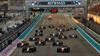 F1 2023, GP Abu Dhabi: la partenza