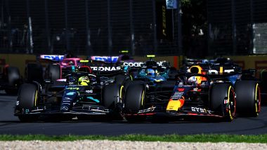 F1 2023, GP Australia: il duello tra Hamilton e Verstappen