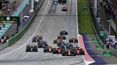F1 2023, GP Austria: la partenza