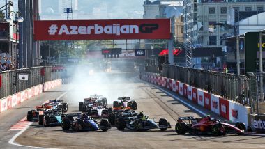 F1 2023, GP Azerbaijan: la partenza della Sprint