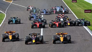 F1 2023, GP Giappone: la partenza
