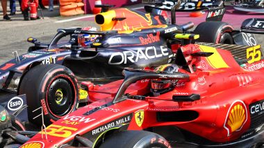 F1 2023, GP Italia: Carlos Sainz e Max Verstappen