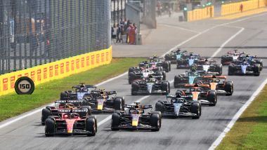 F1 2023, GP Italia: la partenza