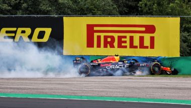 F1 2023, GP Ungheria: l'incidente di Perez