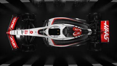 F1 2023: la nuova livrea della Haas VF-23